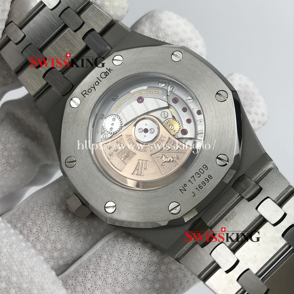 AUDEMARS PIGUET ROYAL OAK 15400 STAINLESS STEEL 41MM BLUE DIAL