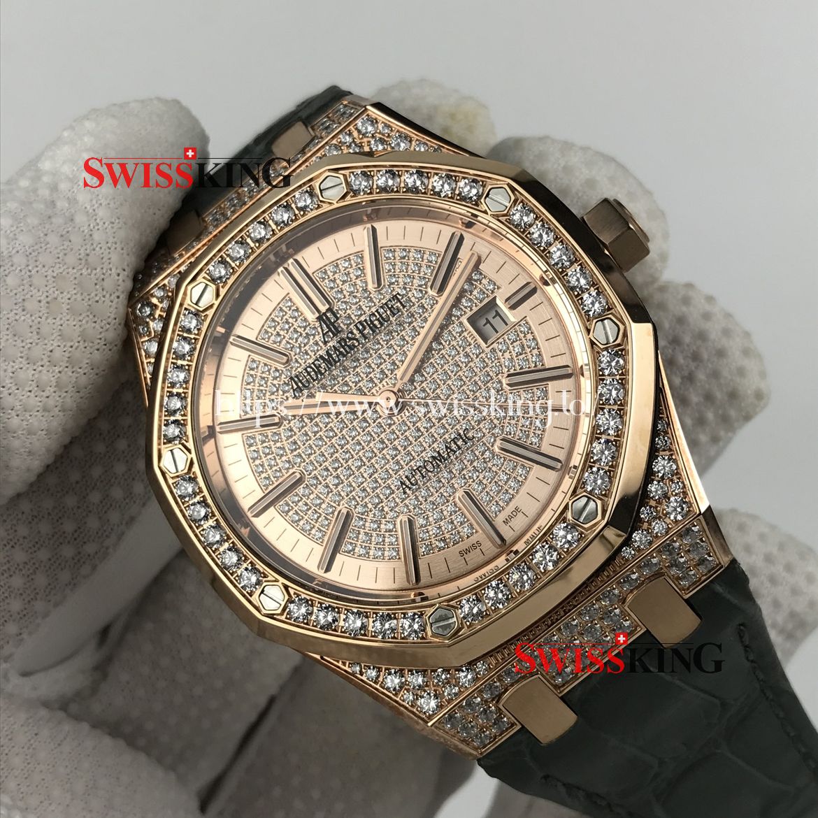 AUDEMARS PIGUET ROYAL OAK 15402 41MM PINK GOLD