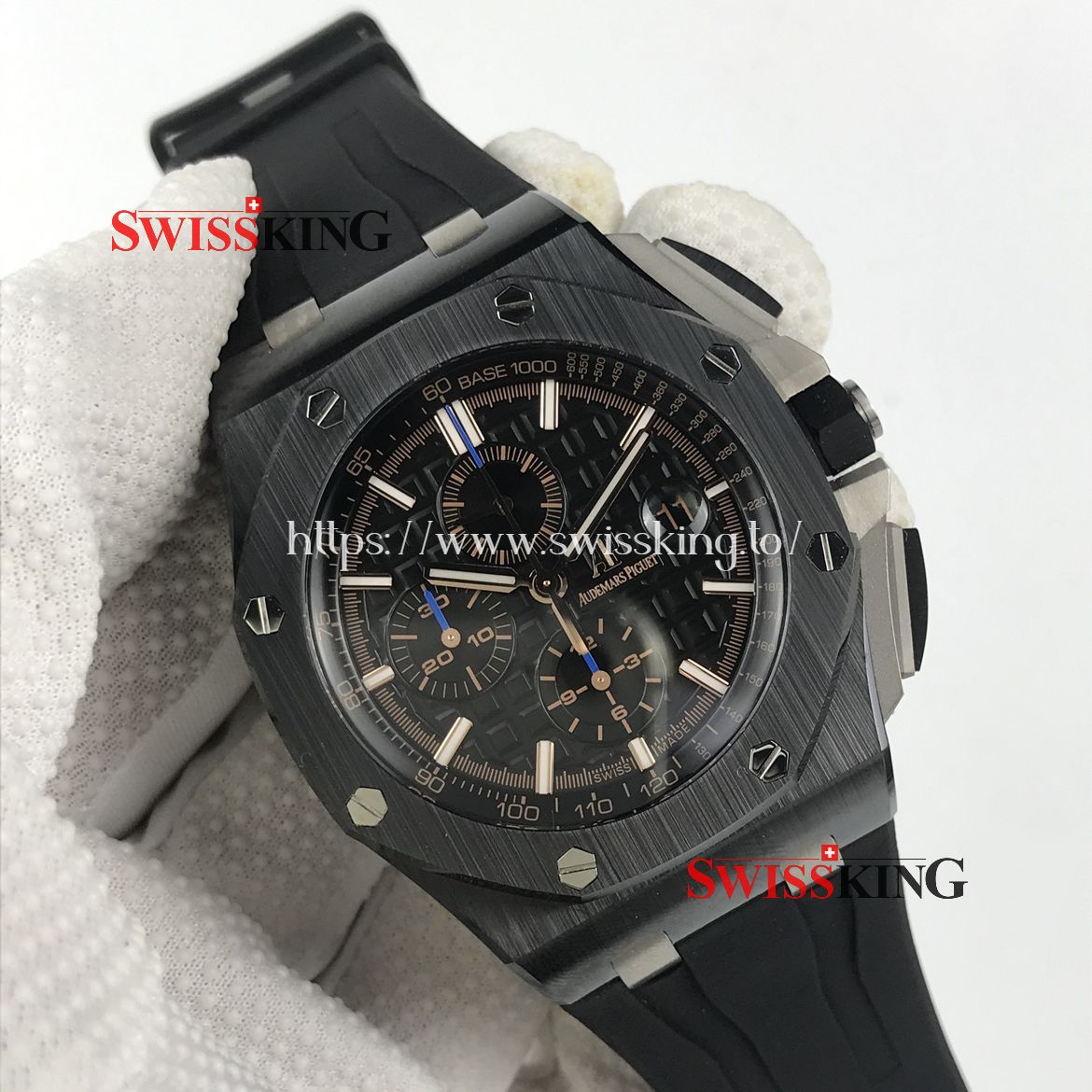 AUDEMARS PIGUET ROYAL OAK OFFSHORE 44MM 26405 CERAMIC BLACK DIAL