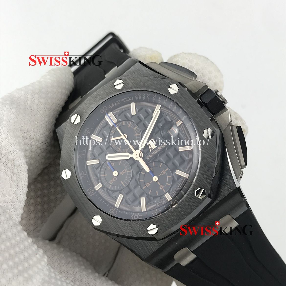 AUDEMARS PIGUET ROYAL OAK OFFSHORE 44MM 26405 CERAMIC BLACK DIAL
