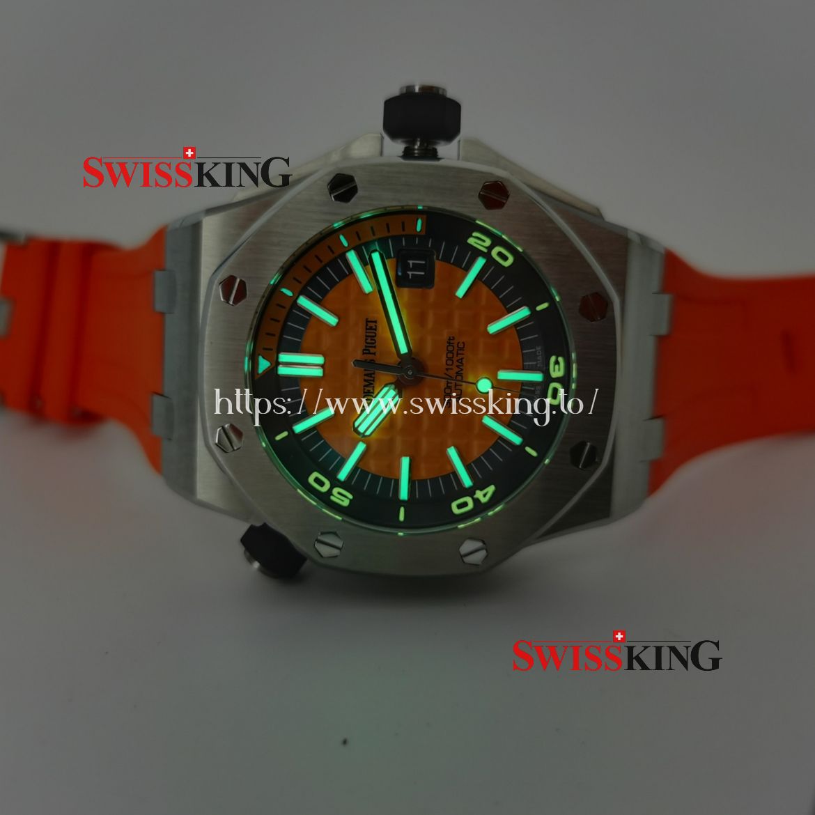 AUDEMARS PIGUET ROYAL OAK OFFSHORE DIVER 15710 ORANGE