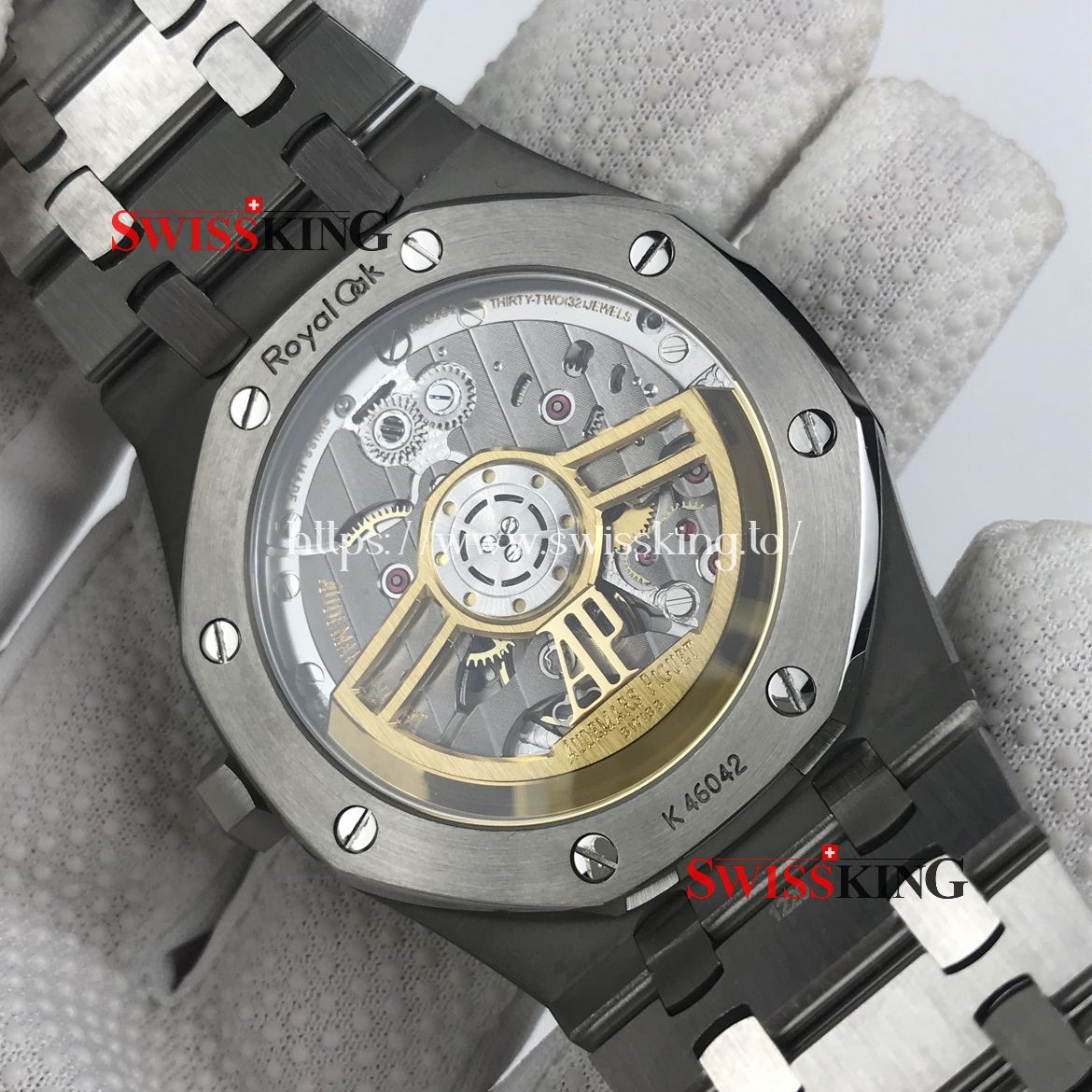AUDEMARS PIGUET ROYAL OAK 15500 41MM BLACK DIAL