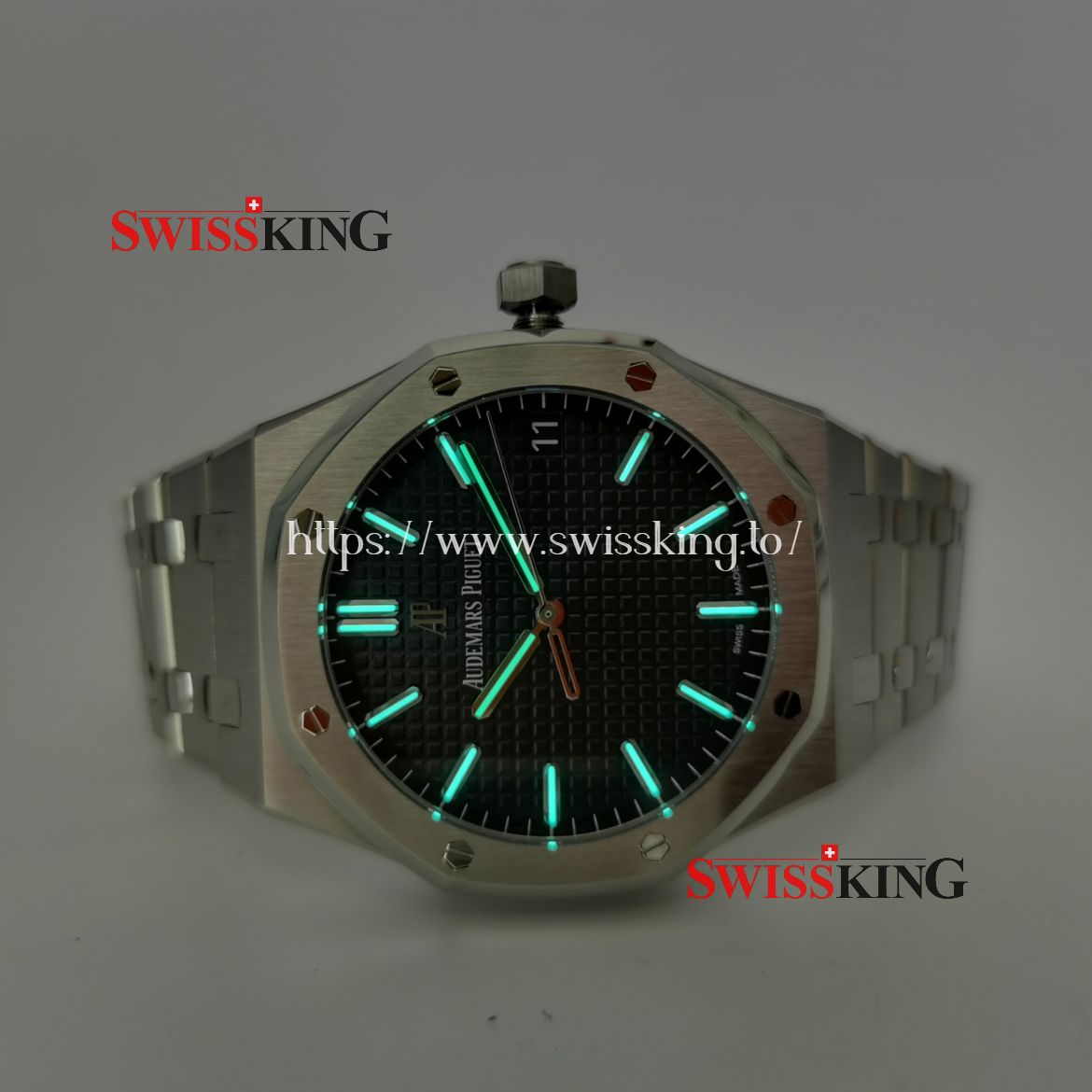 AUDEMARS PIGUET ROYAL OAK 15500 41MM BLACK DIAL