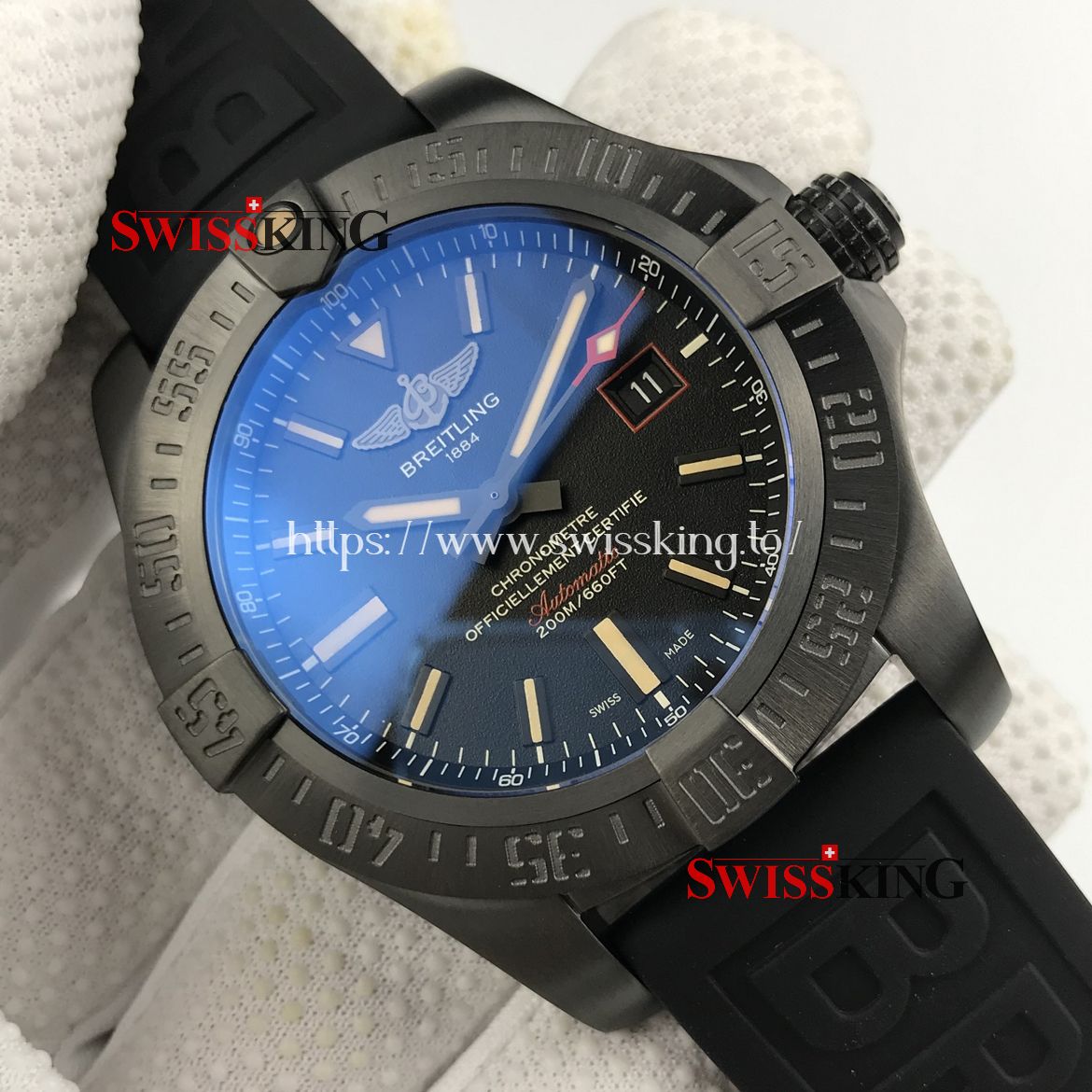 BREITLING AVENGER BLACKBIRD 44MM MEN'S WATCH