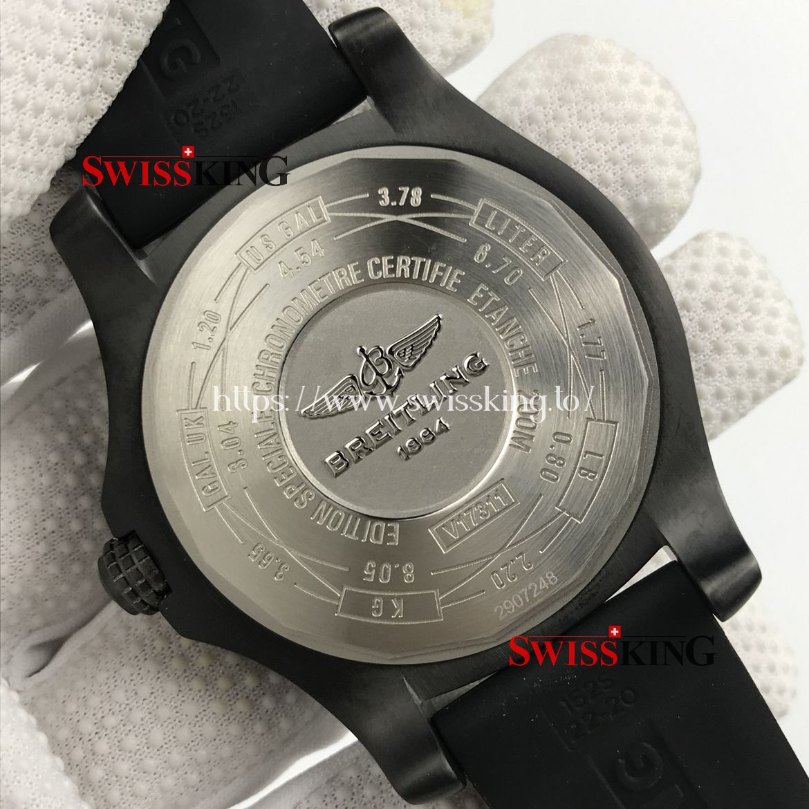 BREITLING AVENGER BLACKBIRD 44MM MEN'S WATCH