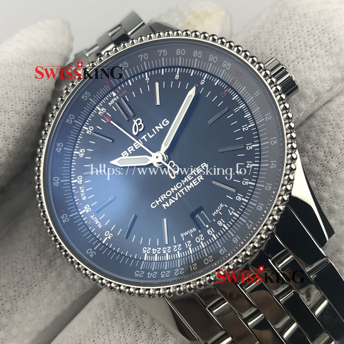 BREITLING NAVITIMER 1 38MM SWISS AUTOMATIC BLACK DIAL