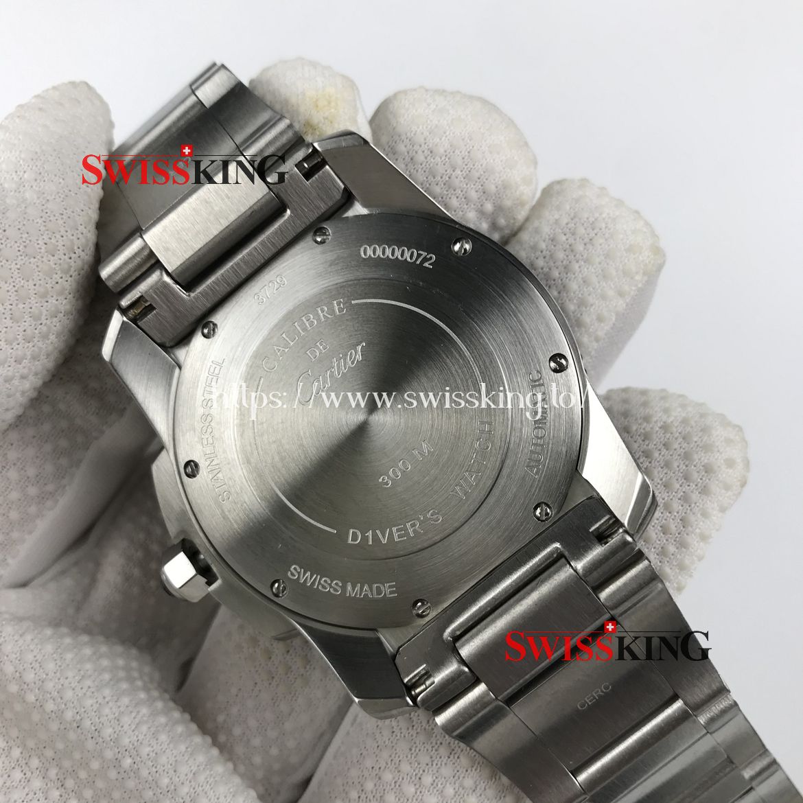 CARTIER CALIBRE DIVER STAINLESS STEEL BLUE