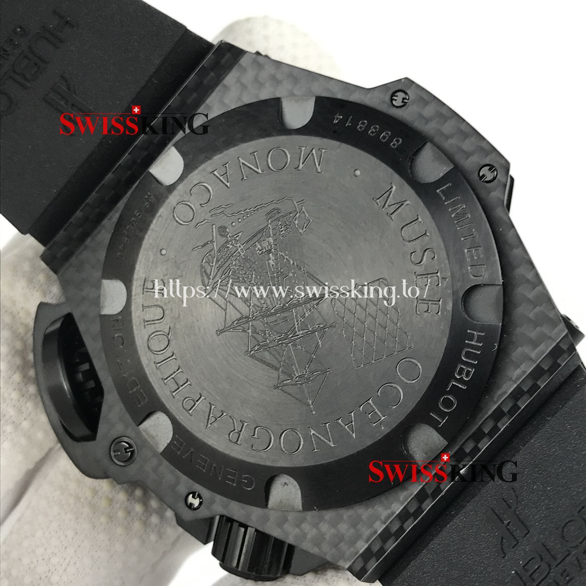 HUBLOT BIG BANG KING POWER DIVER OCEANOGRAPHIC 4000 MONACO CARBON FIBER