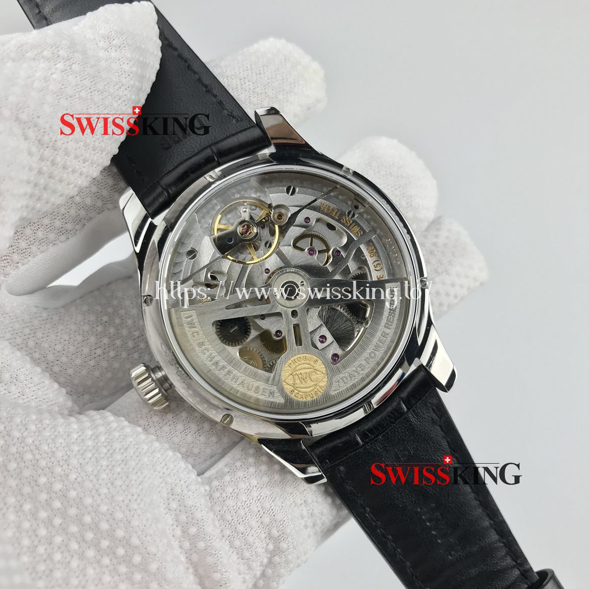 IWC PORTUGIESER ANNUAL CALENDAR IW503502 BLUE DIAL