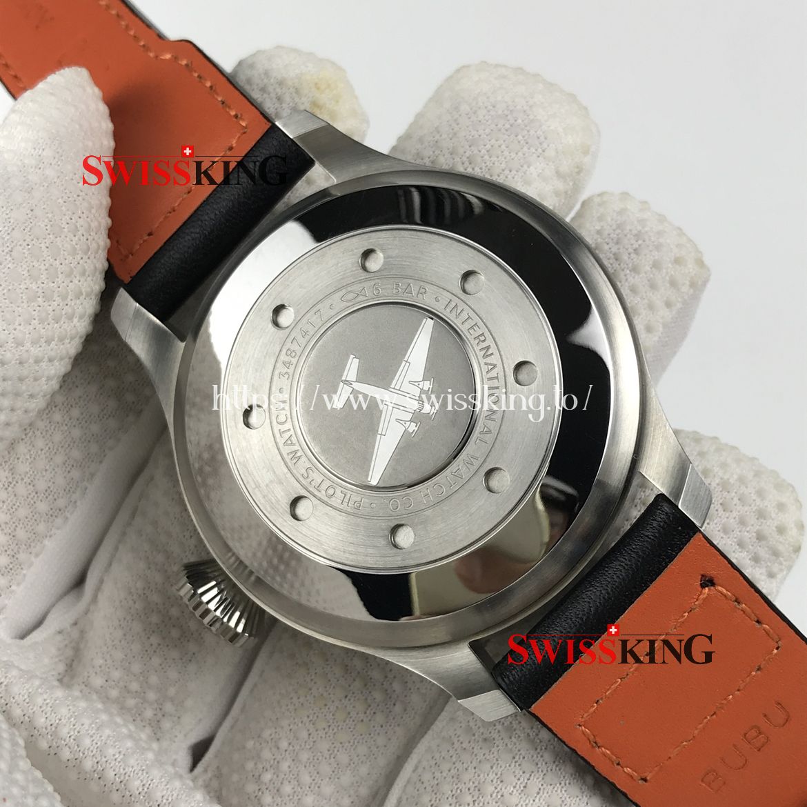 IWC BIG PILOT IW500912 SWISS AUTOMATIC BLACK DIAL