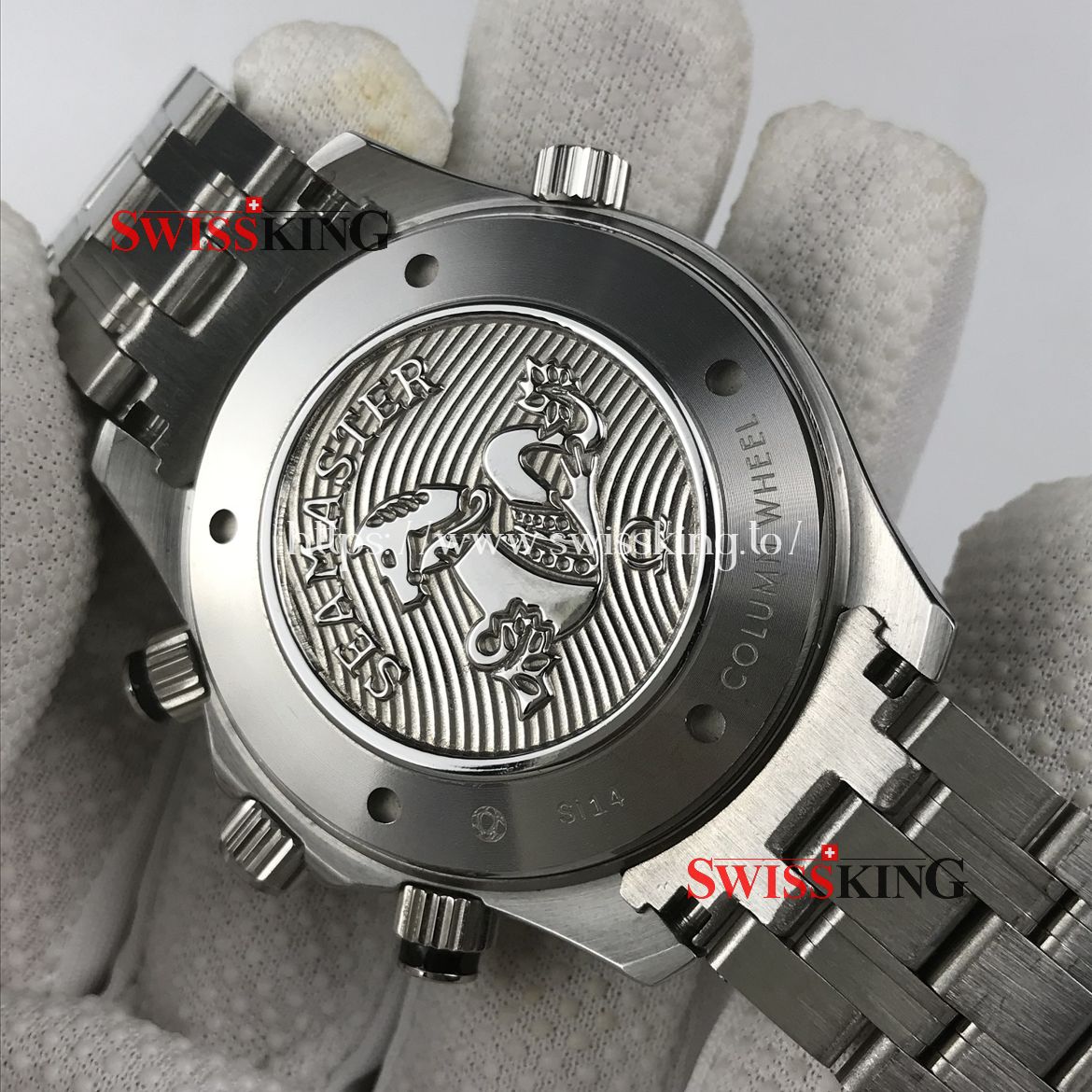 OMEGA SEAMASTER DIVER 300M CO-AXIAL CHRONOGRAPH 44MM BLACK DIAL