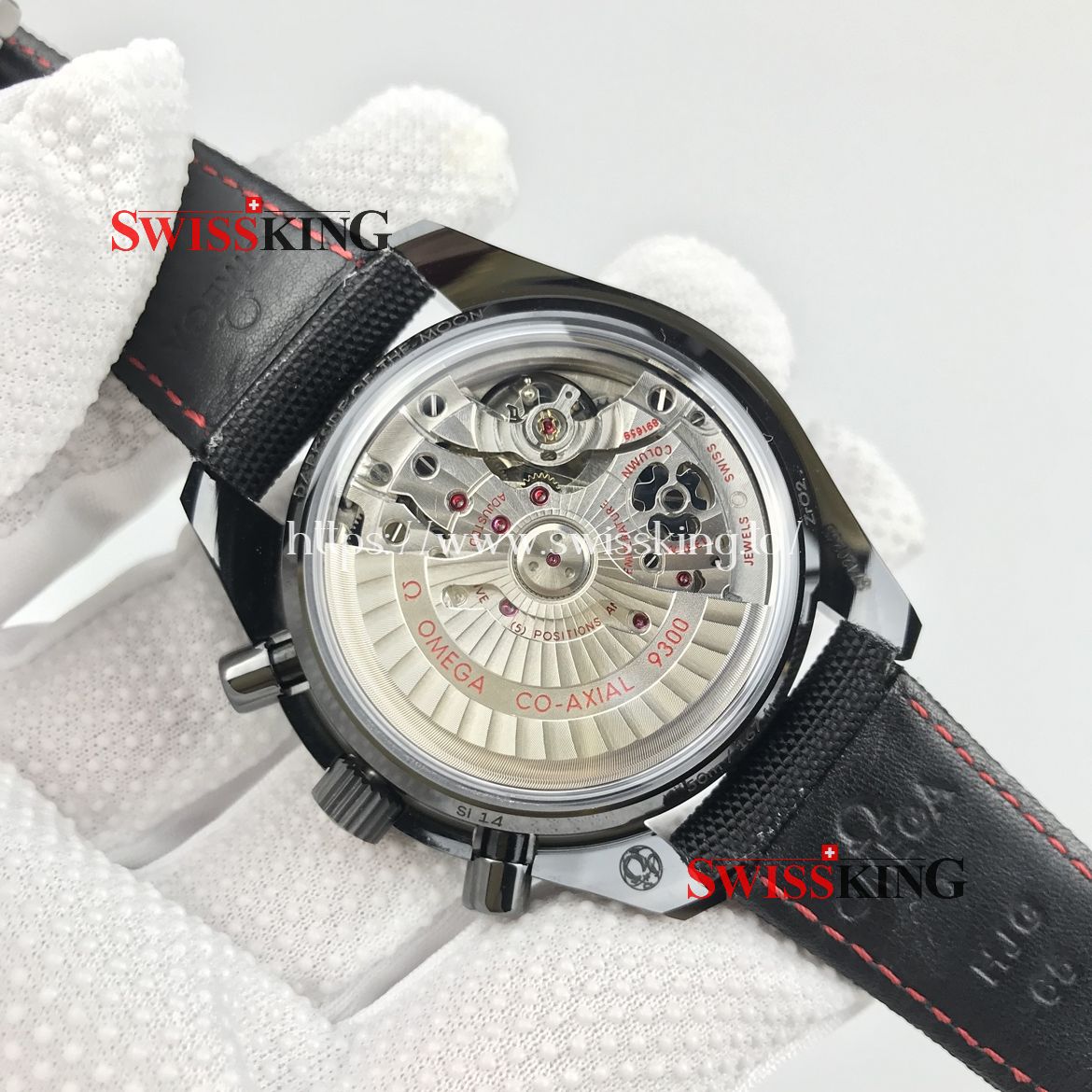 OMEGA SPEEDMASTER MOONWATCH CO-AXIAL CHRONOGRAPH BLACK