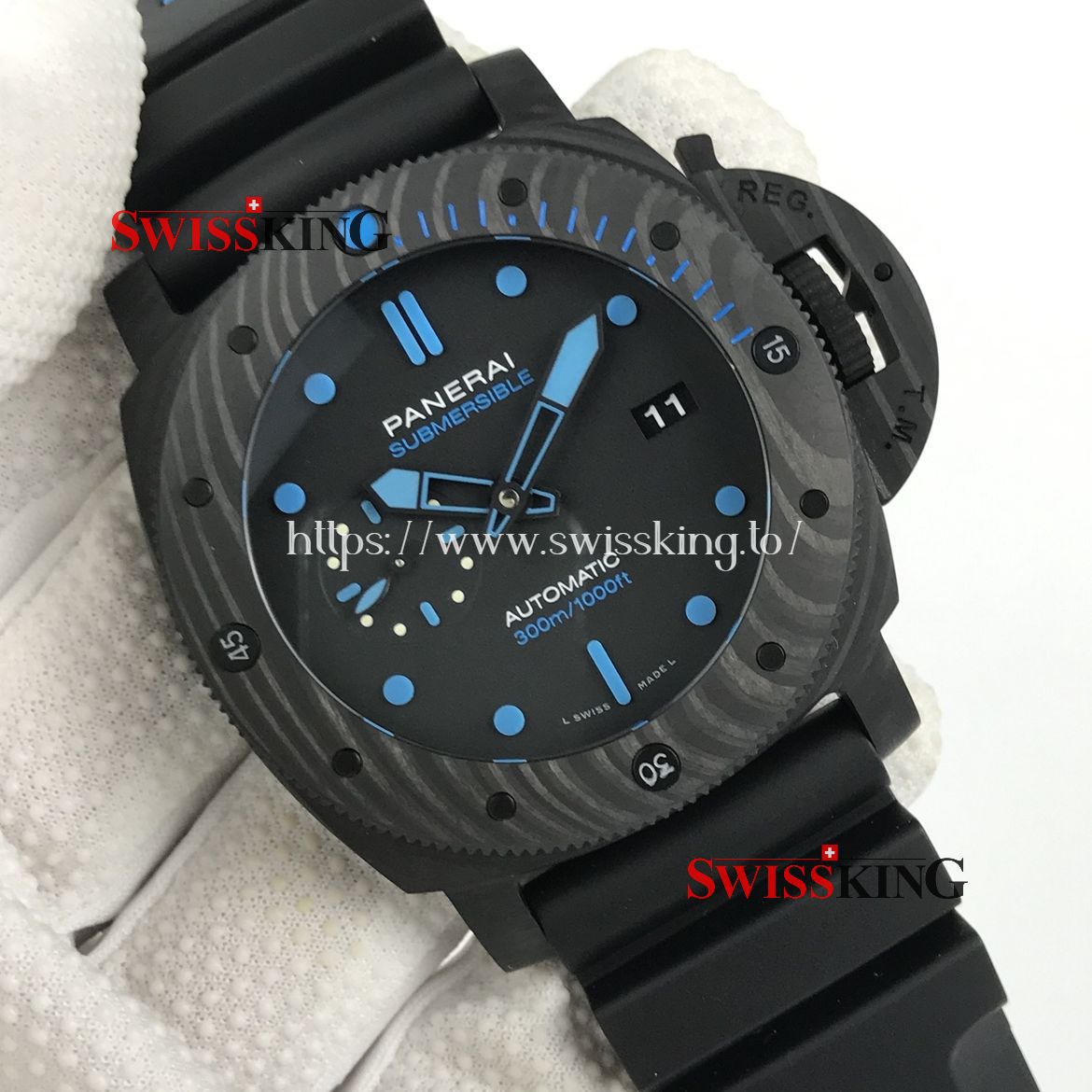 PANERAI LUMINOR SUBMERSIBLE CARBOTECH PAM 1616 47MM