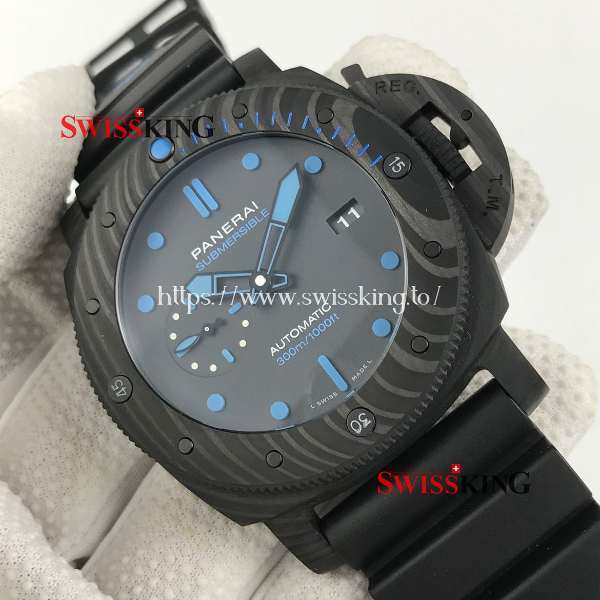 PANERAI LUMINOR SUBMERSIBLE CARBOTECH PAM 1616 47MM