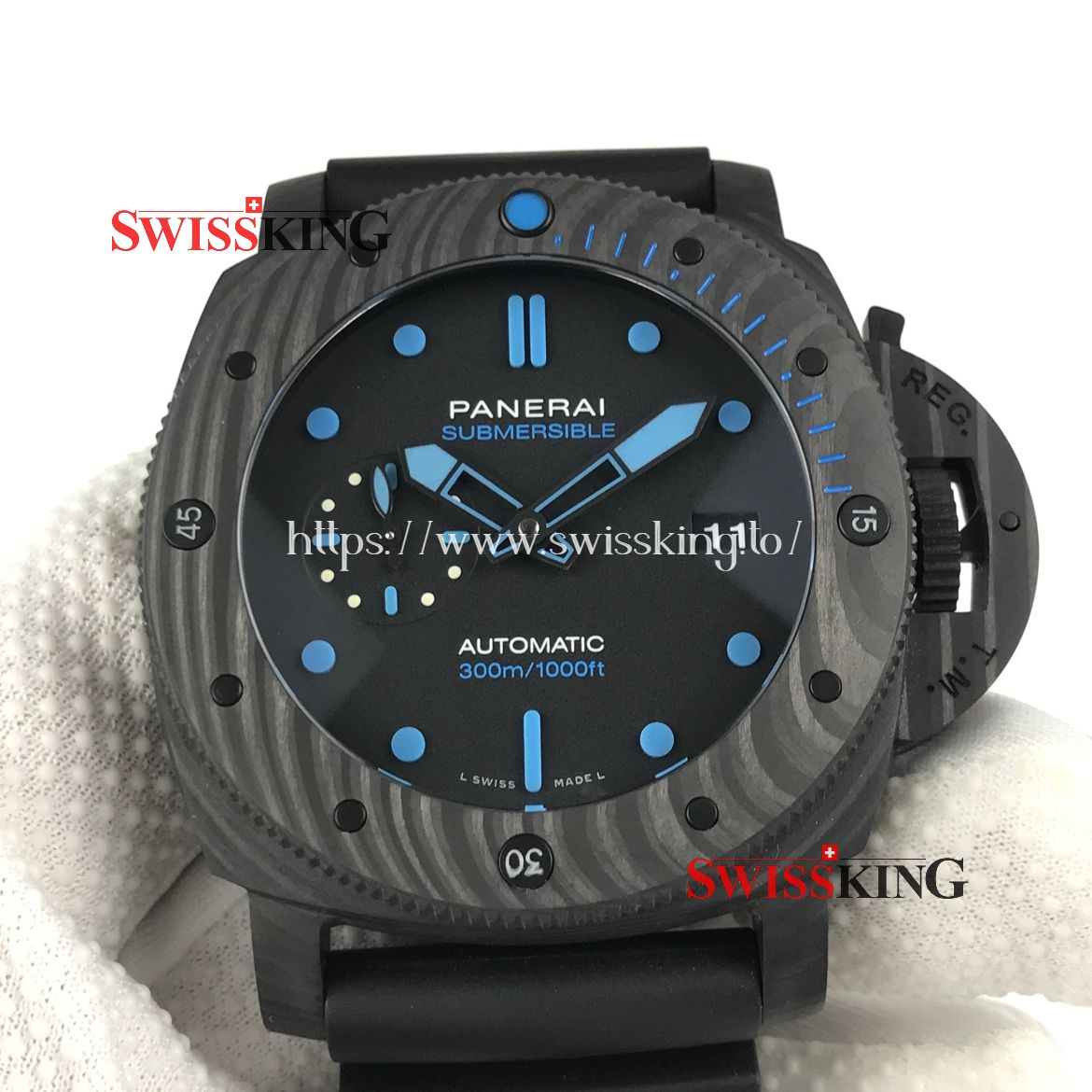 PANERAI LUMINOR SUBMERSIBLE CARBOTECH PAM 1616 47MM