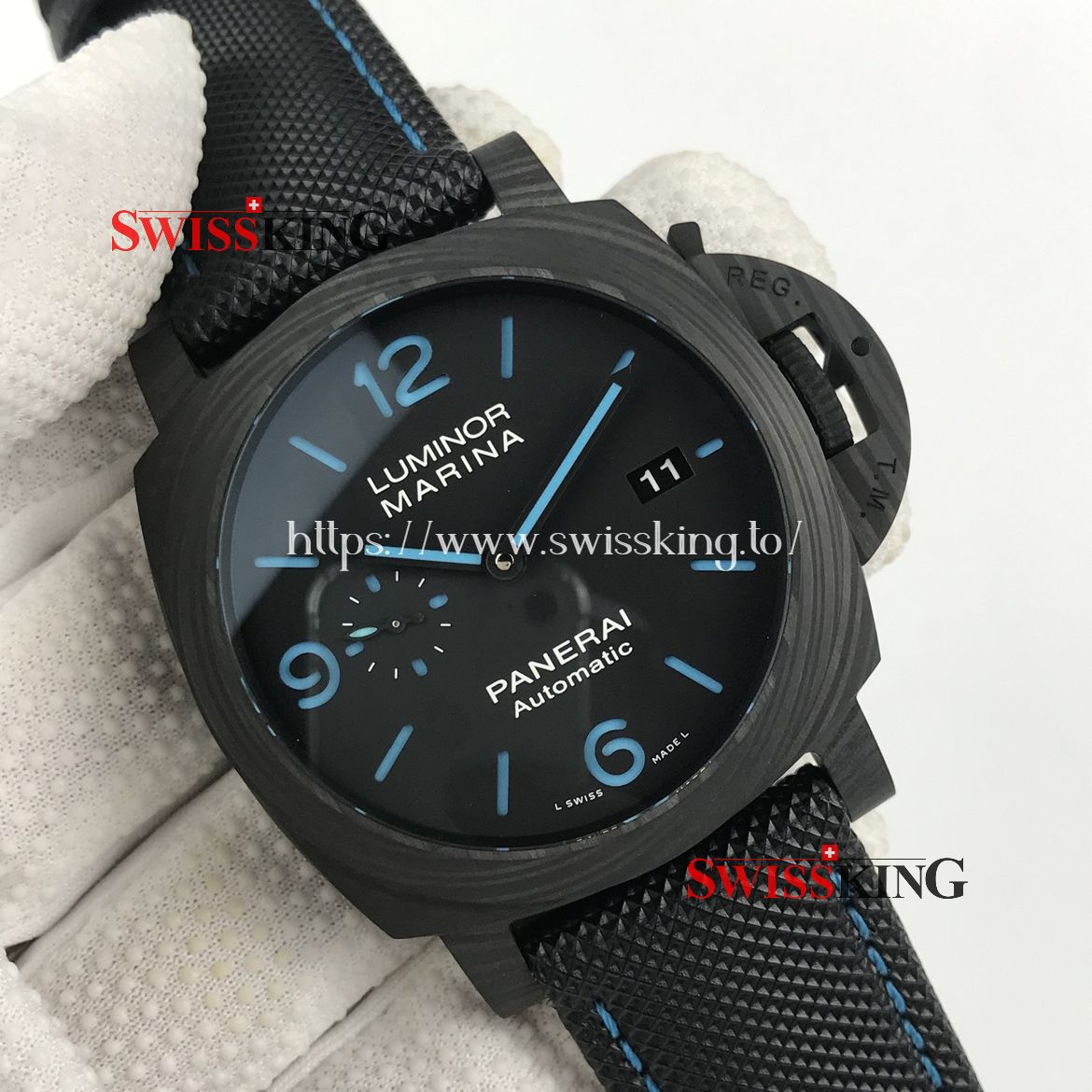 PANERAI LUMINOR MARINA PAM 1661 CARBOTECH
