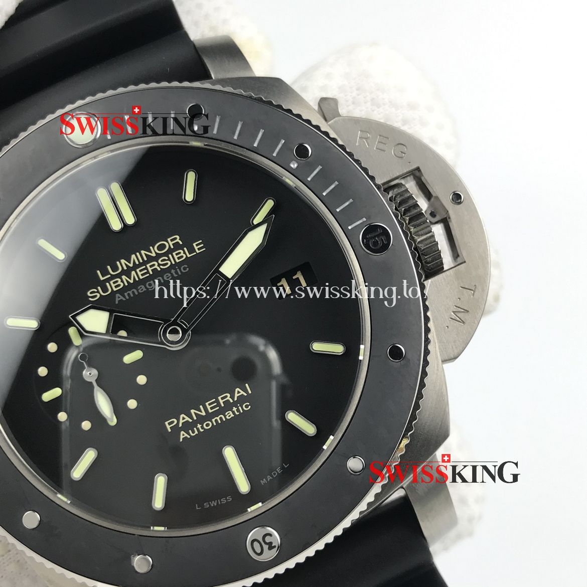 PANERAI LUMINOR SUBMERSIBLE AMAGNETIC PAM 389 TITANIUM 47MM