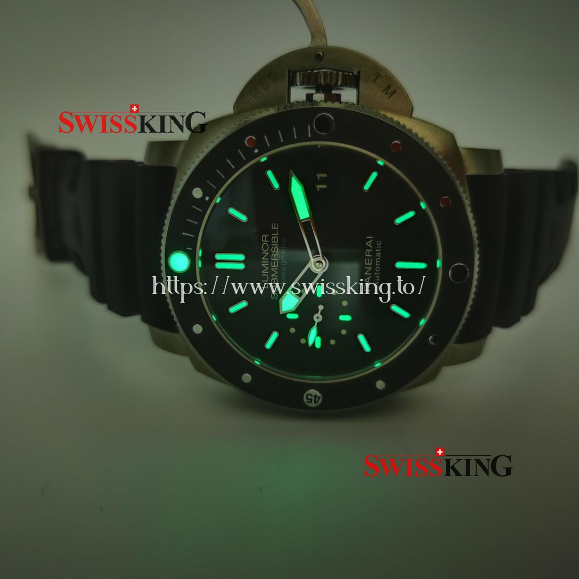 PANERAI LUMINOR SUBMERSIBLE AMAGNETIC PAM 389 TITANIUM 47MM