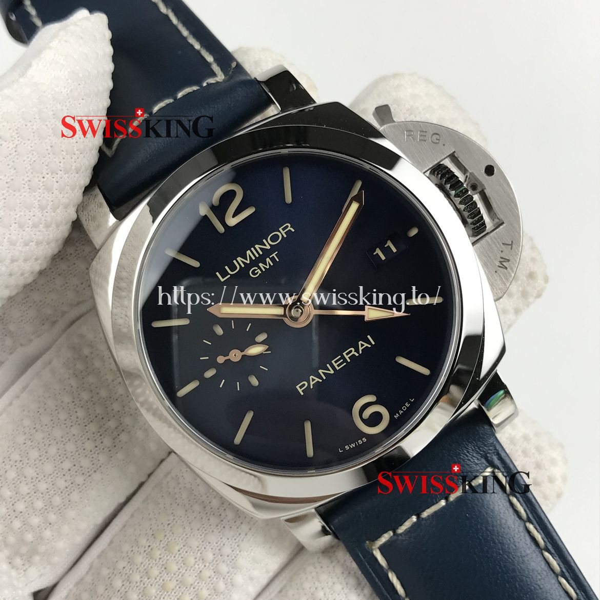 PANERAI LUMINOR GMT PAM 688 42MM BLUE DIAL SPECIAL EDITIONS
