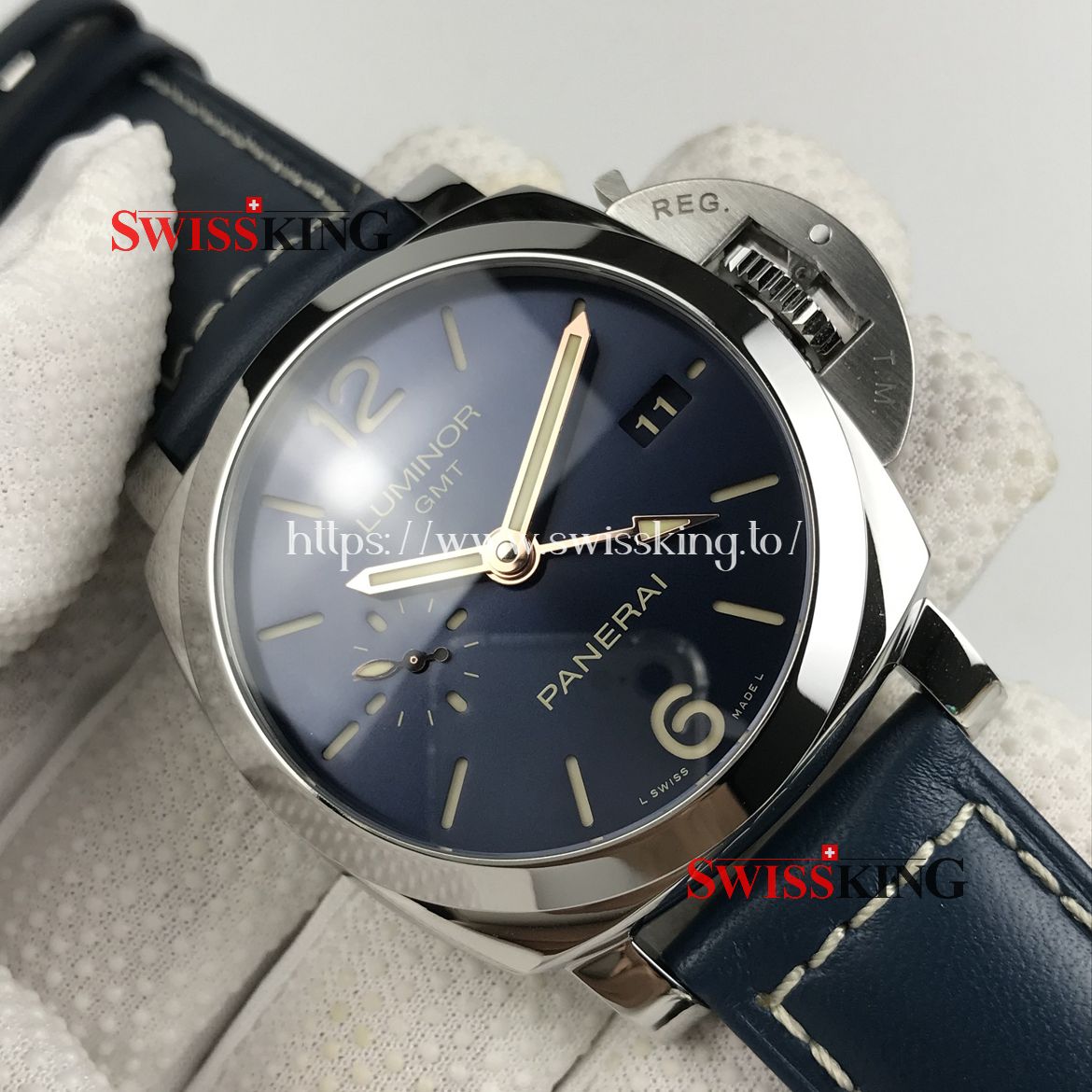 PANERAI LUMINOR GMT PAM 688 42MM BLUE DIAL SPECIAL EDITIONS