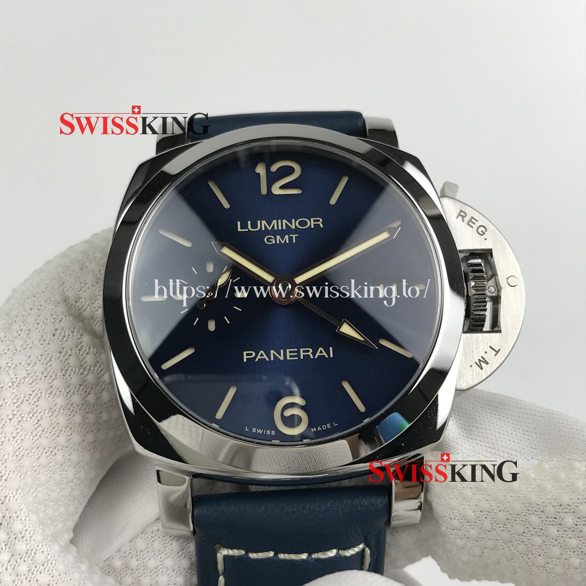 PANERAI LUMINOR GMT PAM 688 42MM BLUE DIAL SPECIAL EDITIONS