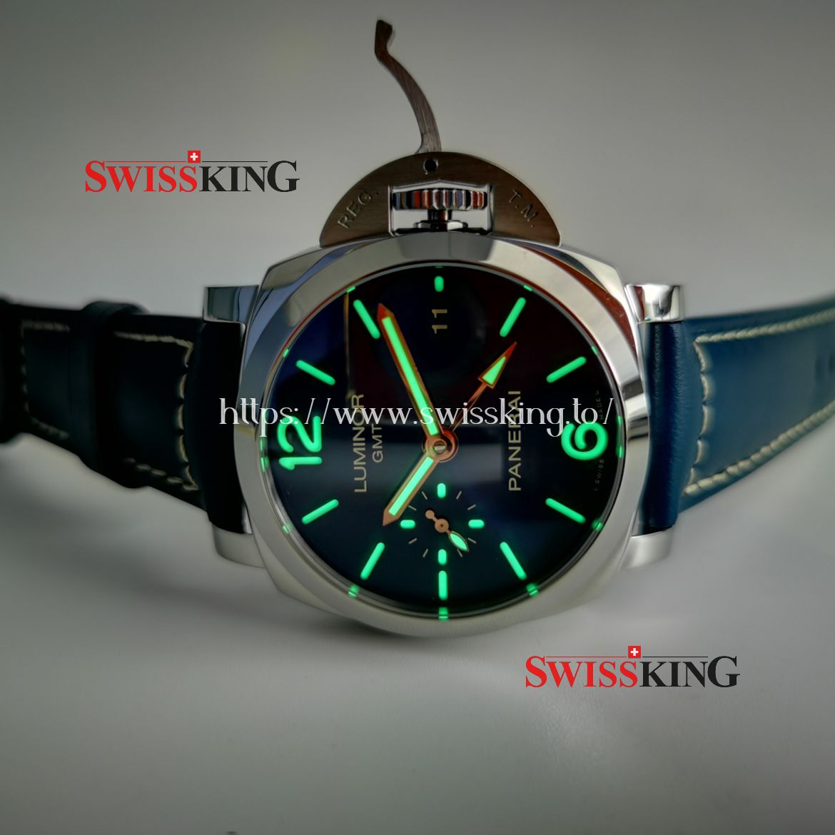 PANERAI LUMINOR GMT PAM 688 42MM BLUE DIAL SPECIAL EDITIONS