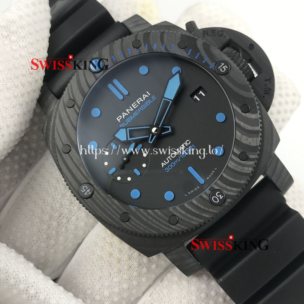 PANERAI LUMINOR SUBMERSIBLE CARBOTECH PAM 960 42MM