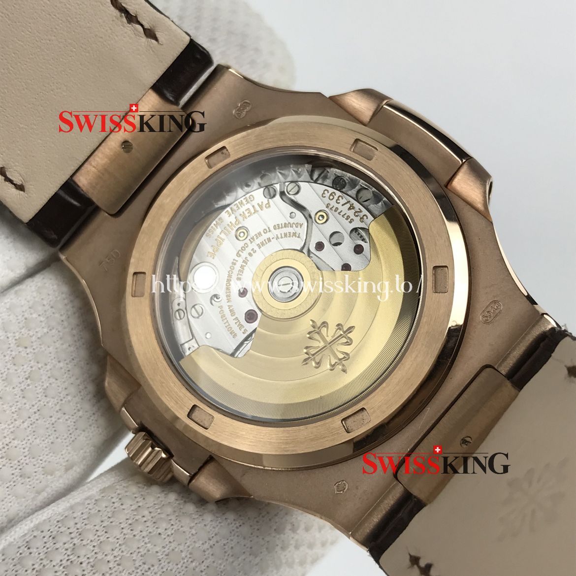 PATEK PHILIPPE NAUTILUS 5711 40MM SILVER WHITE DIAL ROSE GOLD