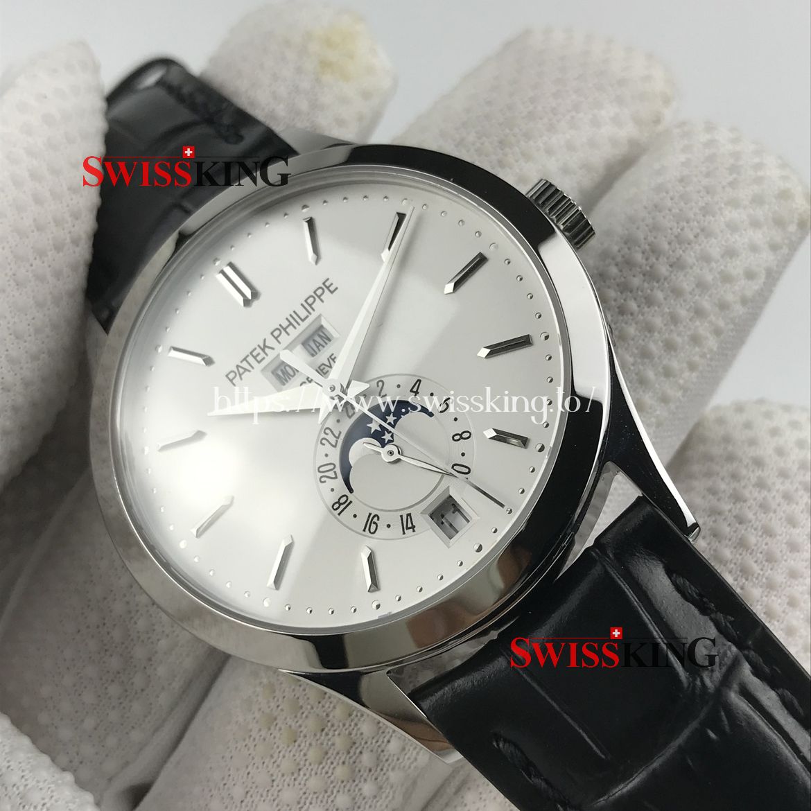 PATEK PHILIPPE COMPLICATIONS 5396G-011 38.5MM WHITE DIAL