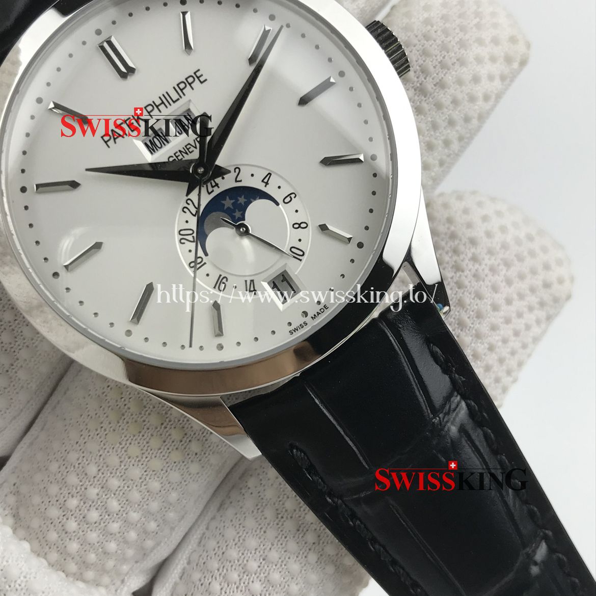 PATEK PHILIPPE COMPLICATIONS 5396G-011 38.5MM WHITE DIAL