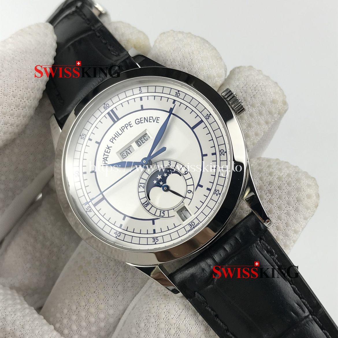 PATEK PHILIPPE COMPLICATIONS 5396G-001 38.5MM WHITE DIAL