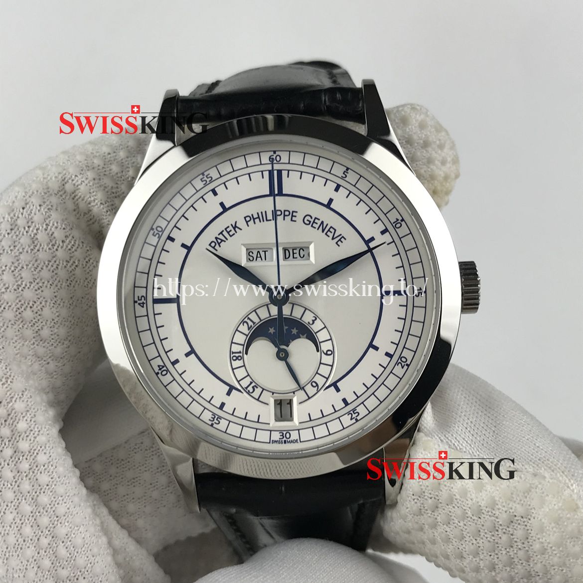PATEK PHILIPPE COMPLICATIONS 5396G-001 38.5MM WHITE DIAL
