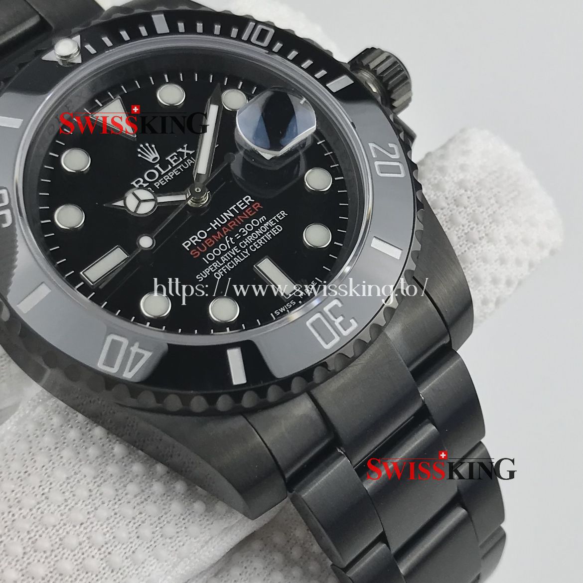 ROLEX PRO HUNTER STEALTH SUBMARINER DATE 116610LN LIMITED EDITION