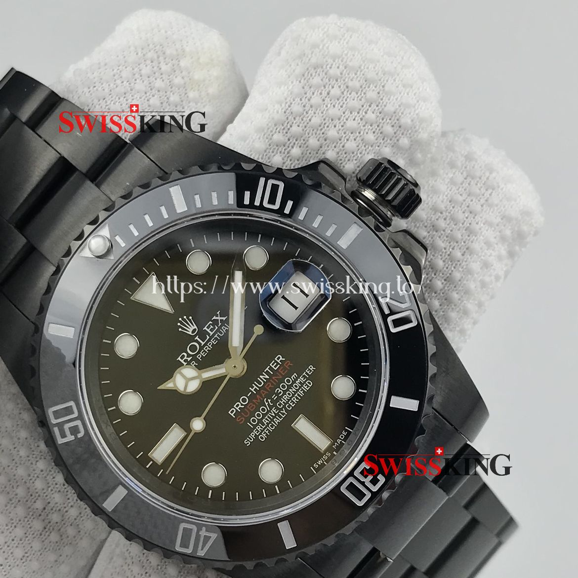 ROLEX PRO HUNTER STEALTH SUBMARINER DATE 116610LN LIMITED EDITION