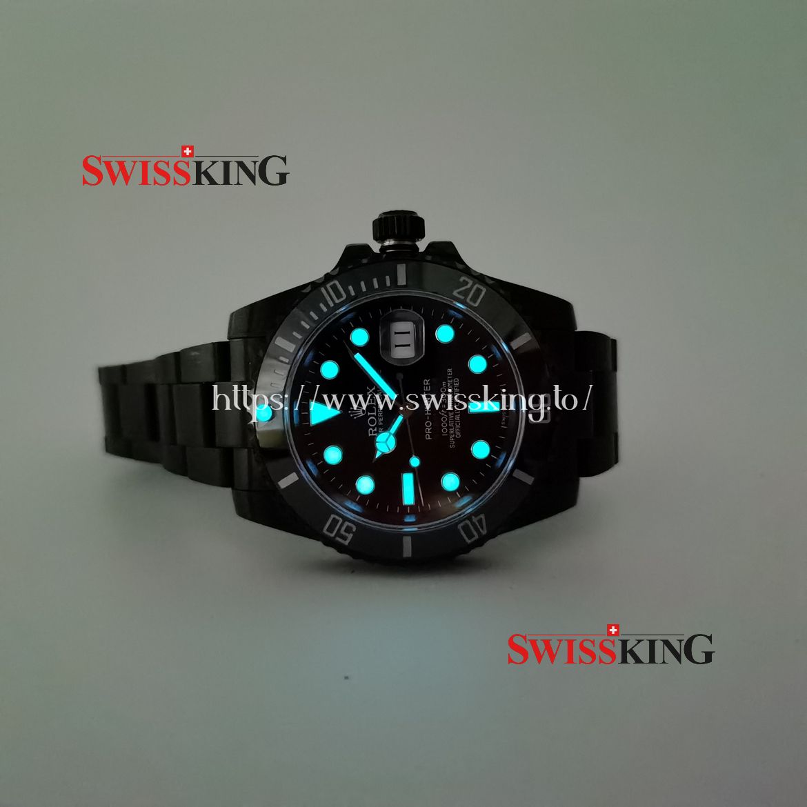 ROLEX PRO HUNTER STEALTH SUBMARINER DATE 116610LN LIMITED EDITION