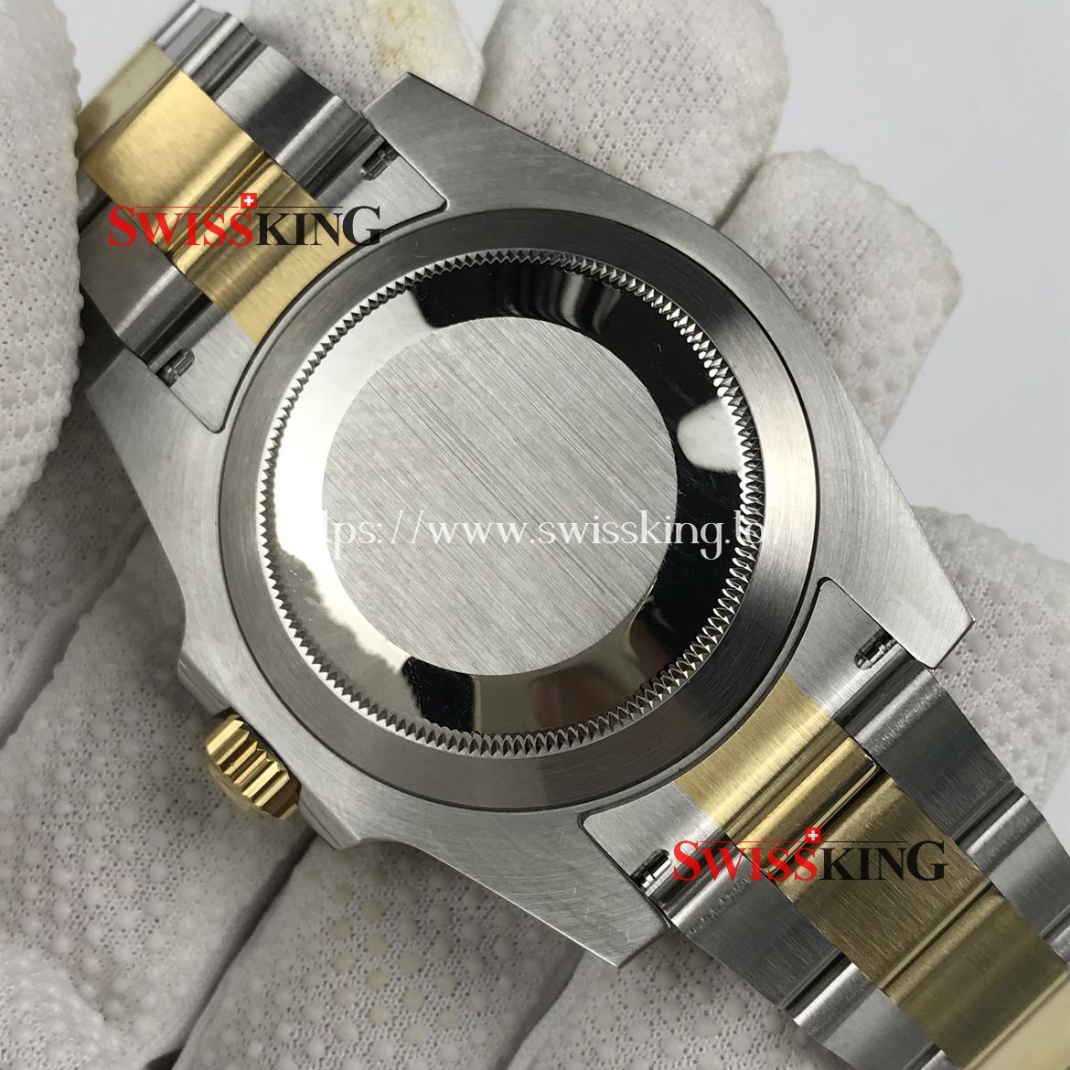 ROLEX SUBMARINER 116613LB 2 TONE CERAMIC BEZEL BLUE DIAL