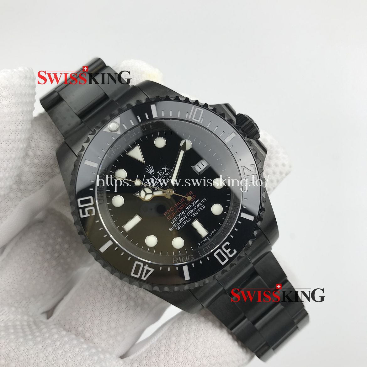 ROLEX DEEPSEA SEA-DWELLER 116660 PRO HUNTER DOUBLE RED