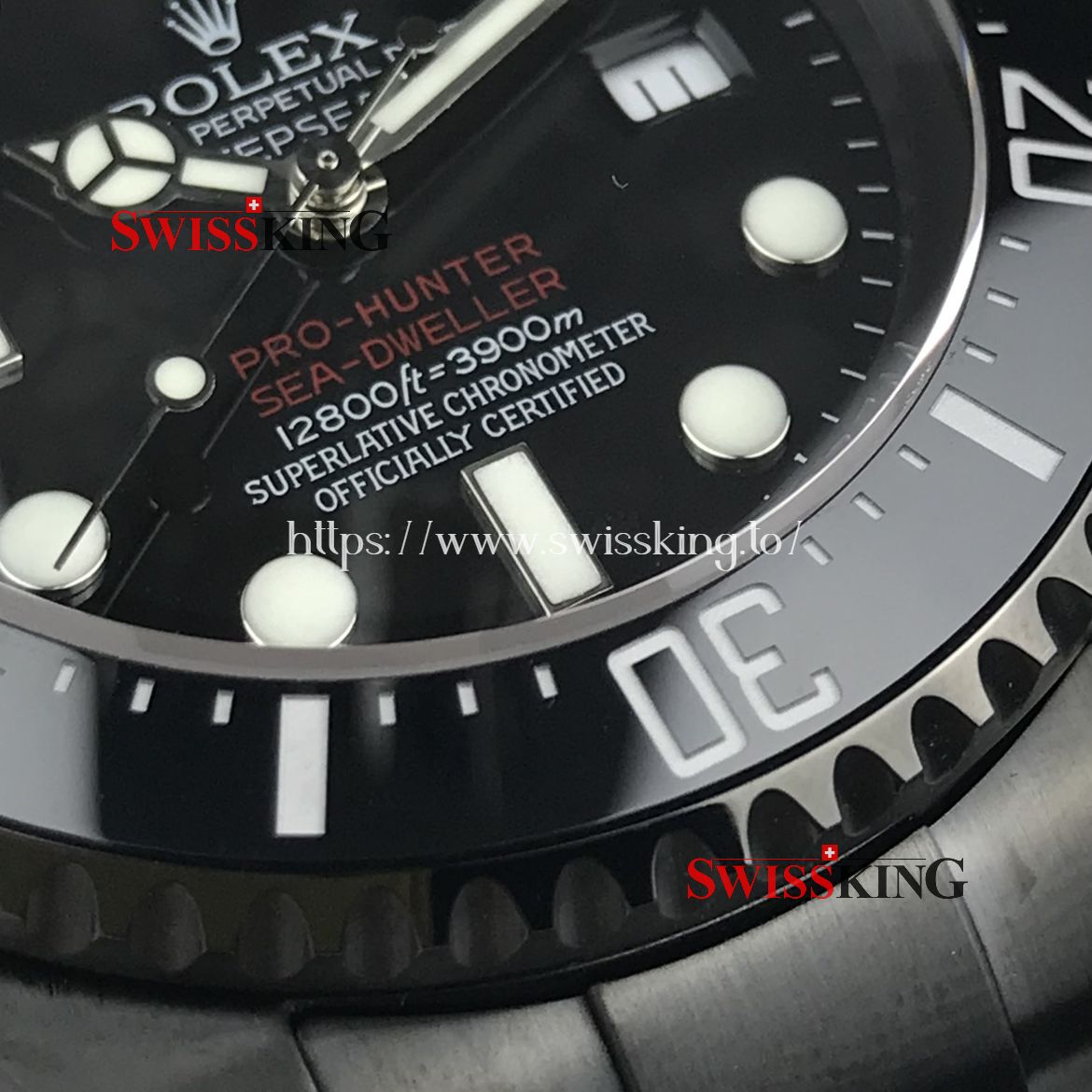 ROLEX DEEPSEA SEA-DWELLER 116660 PRO HUNTER DOUBLE RED