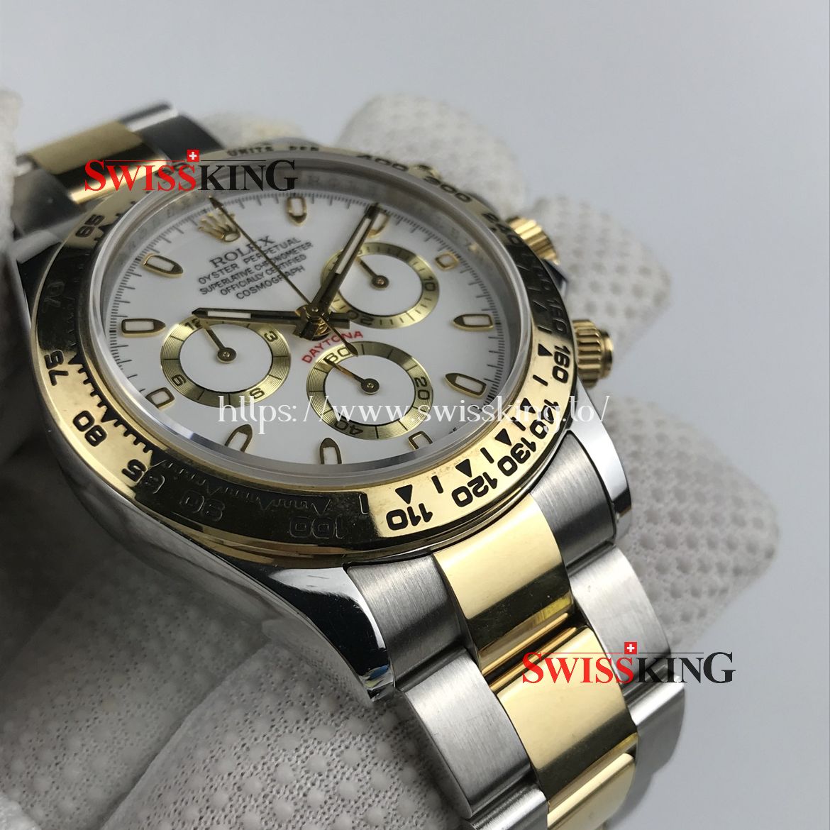 ROLEX DAYTONA 116503 TWO TONE WHITE DIAL