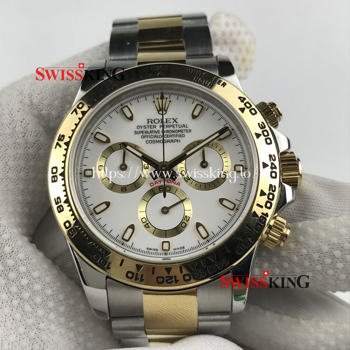 ROLEX DAYTONA 116503 TWO TONE WHITE DIAL