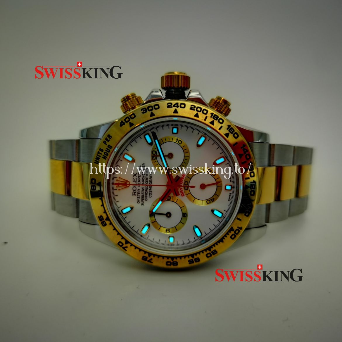 ROLEX DAYTONA 116503 TWO TONE WHITE DIAL