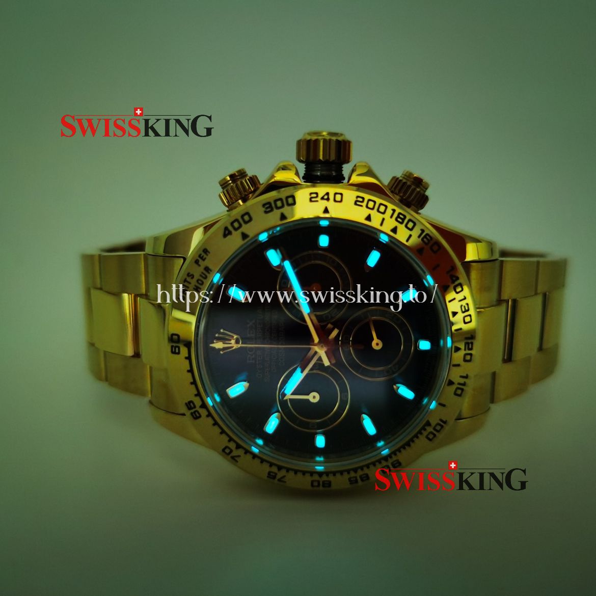 ROLEX DAYTONA 116508 YELLOW GOLD BLACK DIAL