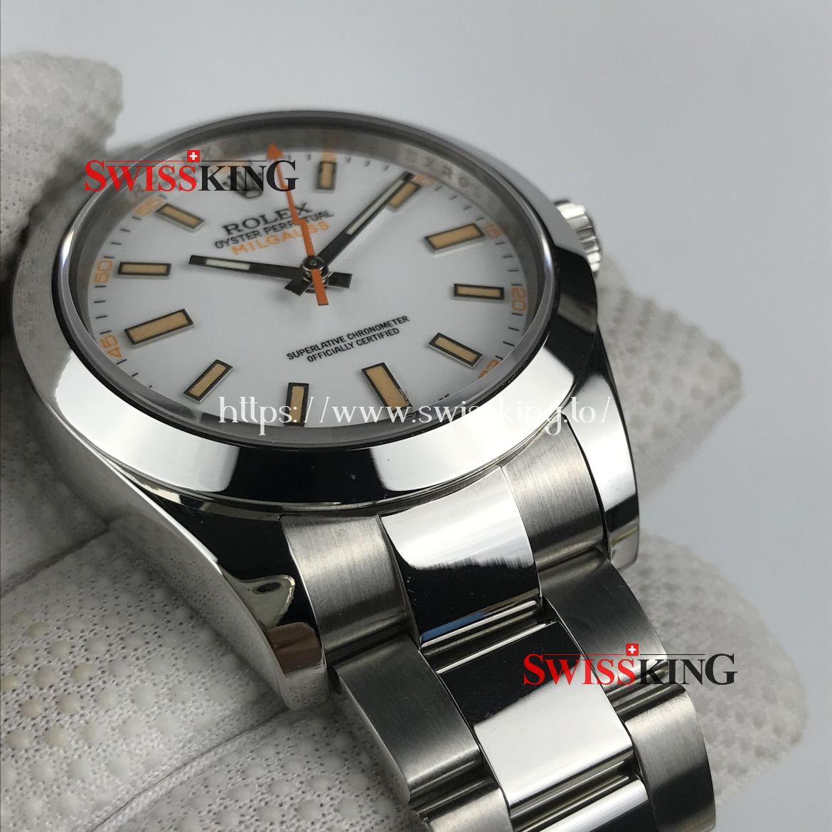 ROLEX MILGAUSS 40MM 116400 WHITE DIAL