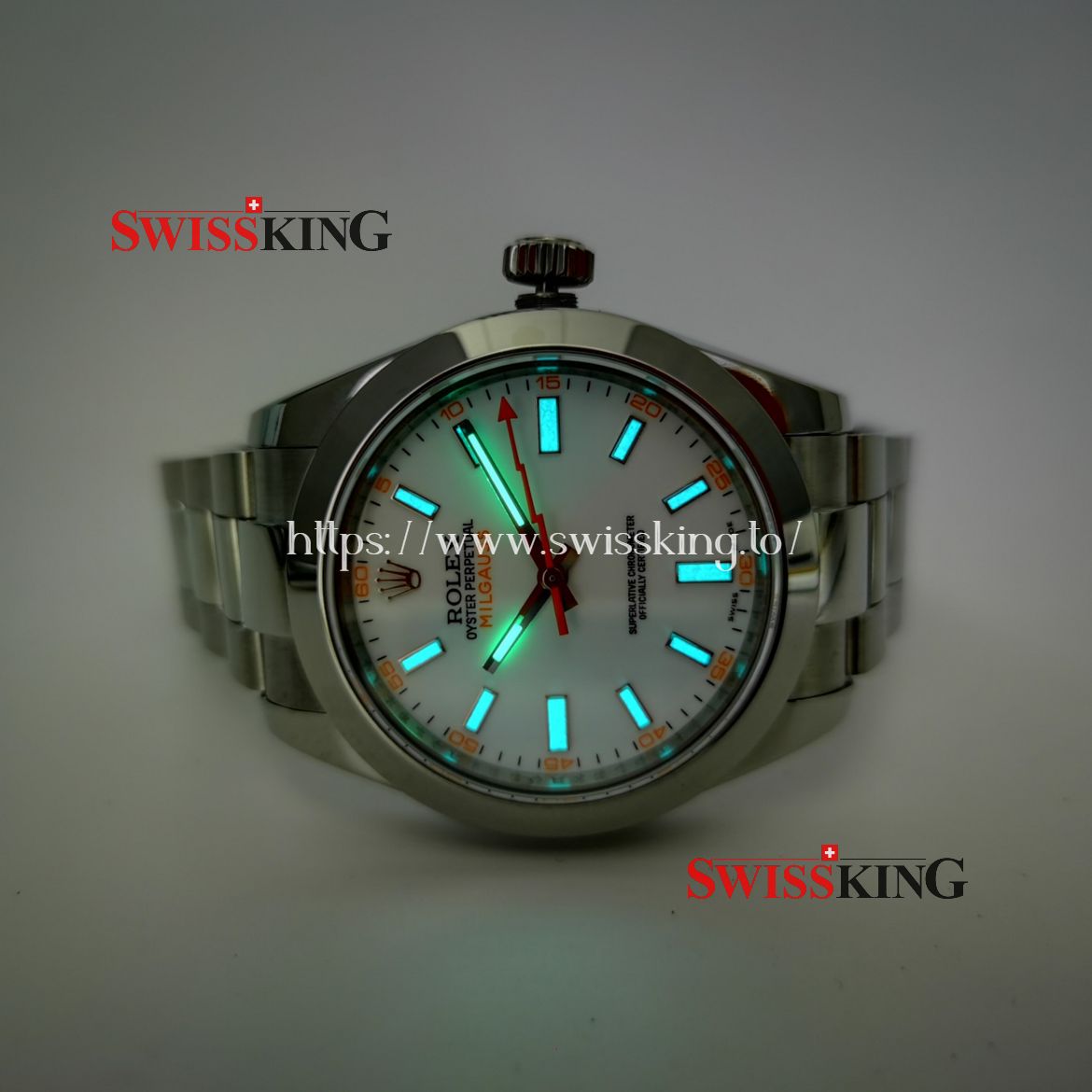 ROLEX MILGAUSS 40MM 116400 WHITE DIAL