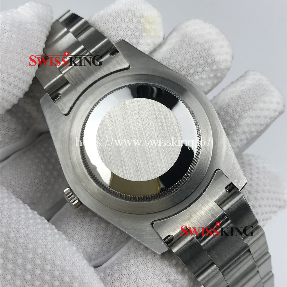 ROLEX DATEJUST II 116334 FLUTED BEZEL OYSTER BRACELET BLUE DIAL