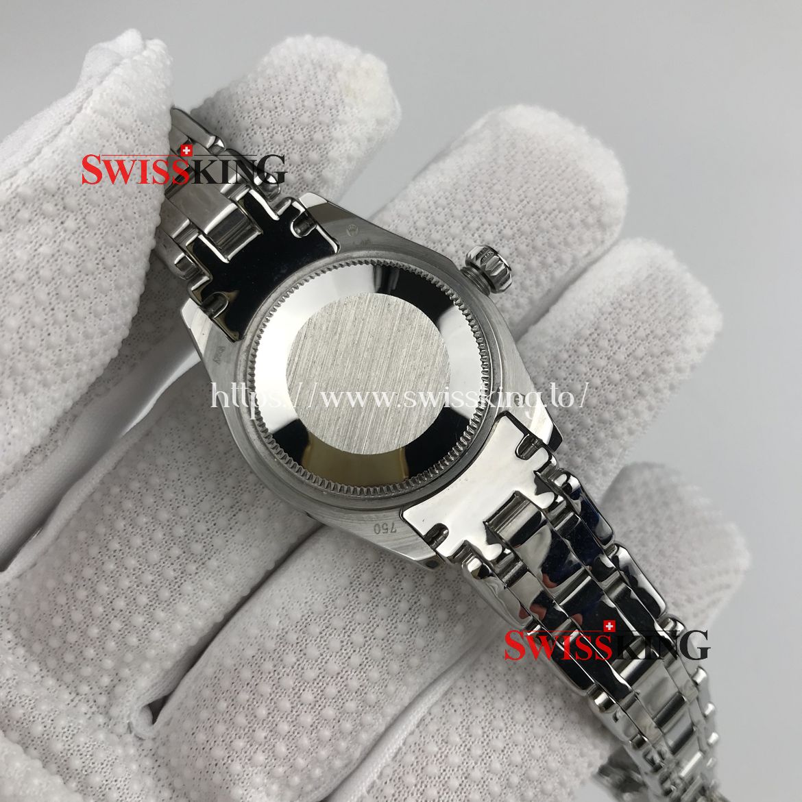 ROLEX PEARLMASTER MASTERPIECE 80319 DIAMOND BEZEL WHITE DIAL