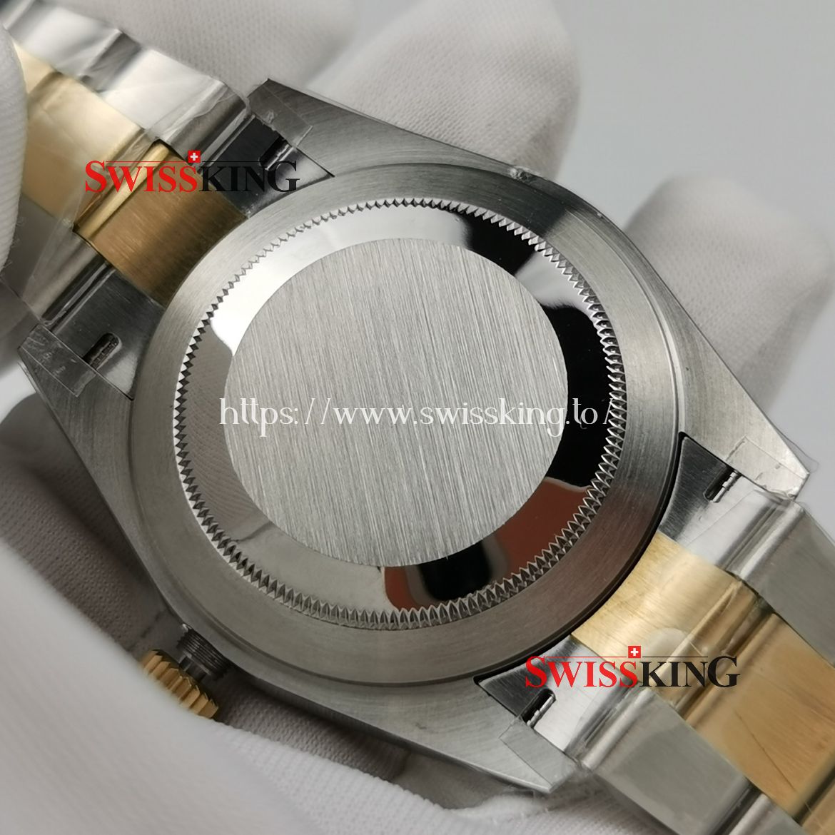 ROLEX DATEJUST II 116333 FLUTED BEZEL OYSTER BRACELET BLACK DIAL