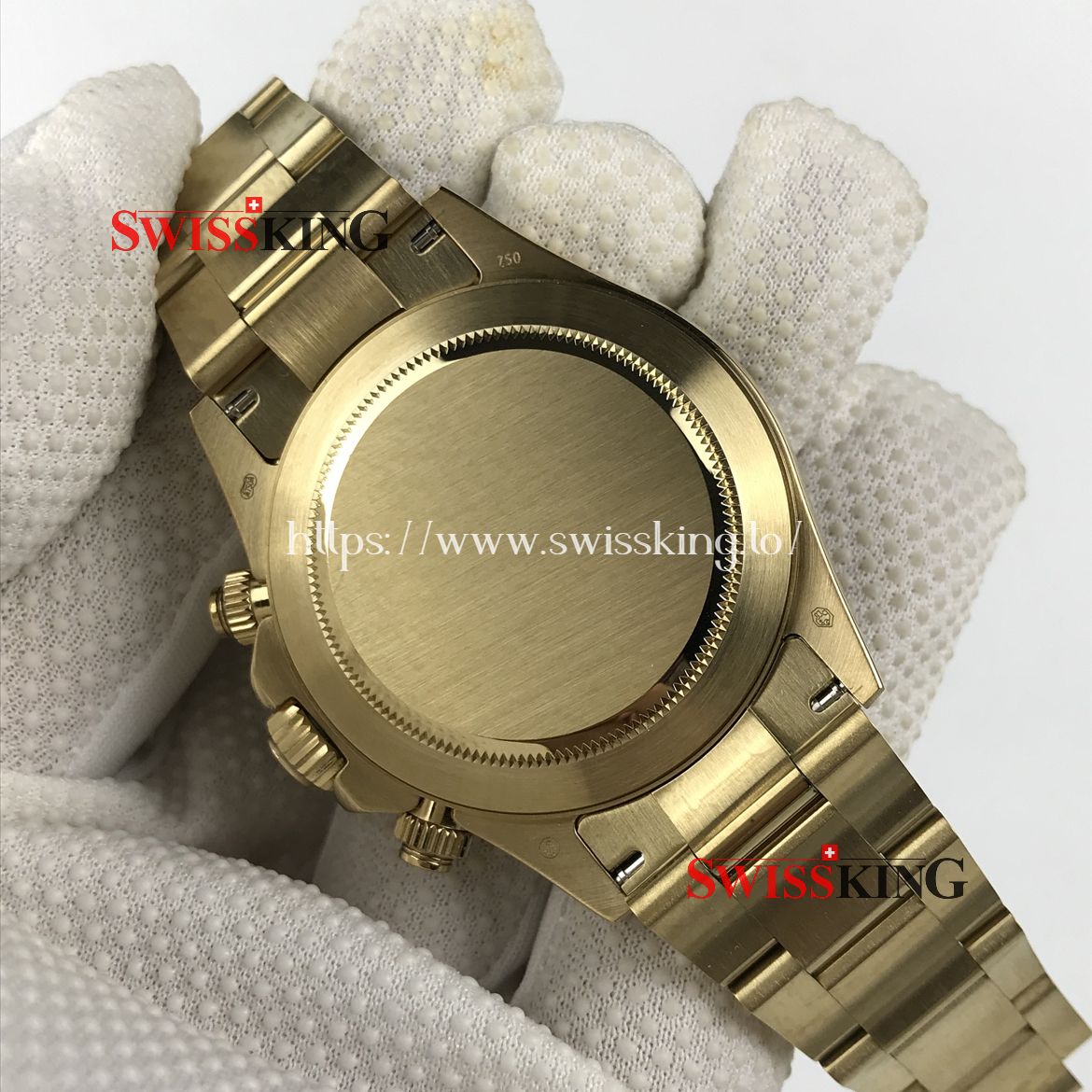 ROLEX DAYTONA 116508 YELLOW GOLD GREY DIAL