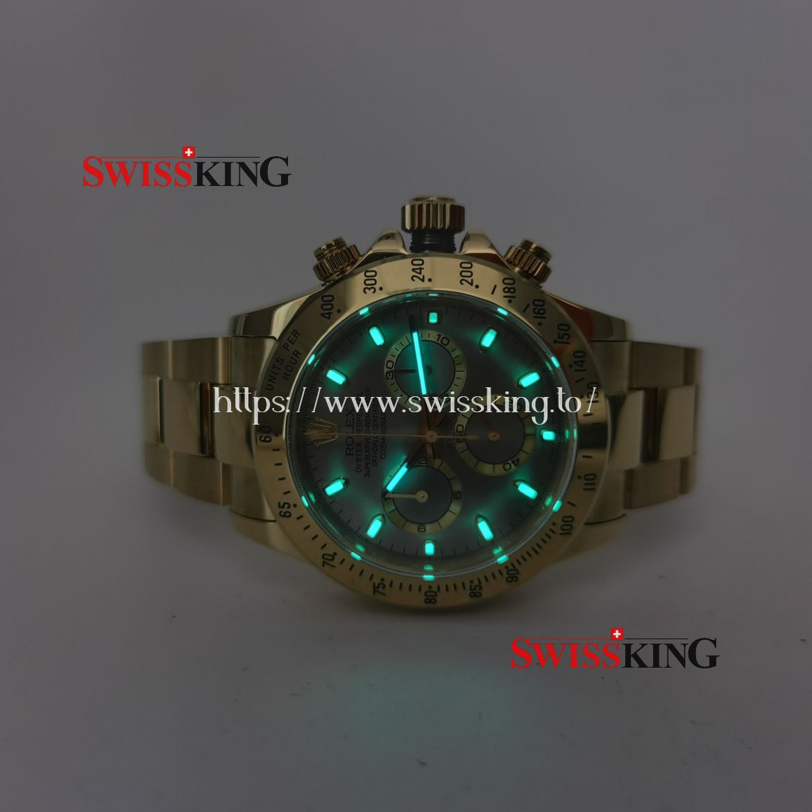 ROLEX DAYTONA 116508 YELLOW GOLD GREY DIAL