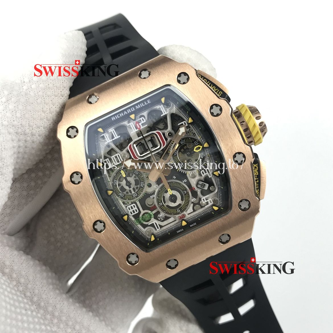 RICHARD MILLE RM 11-03 SWISS AUTOMATIC ROSE GOLD FLYBACK CHRONO